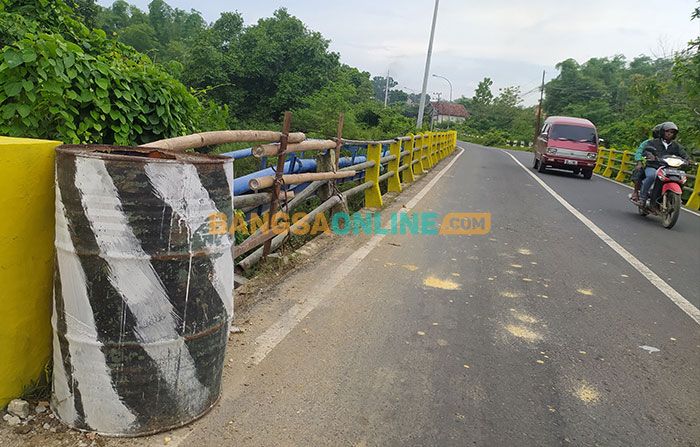 Jembatan Provinsi di Sampang-Ketapang Rawan Kecelakaan Jembatan Provinsi di Sampang-Ketapang Rawan Kecelakaan
