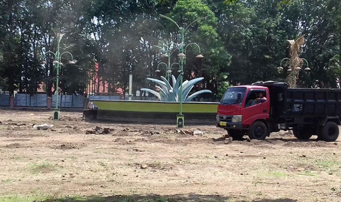 Tahun Baru 2021, Alun-Alun Kota Probolinggo Sudah Bisa Dimanfaatkan