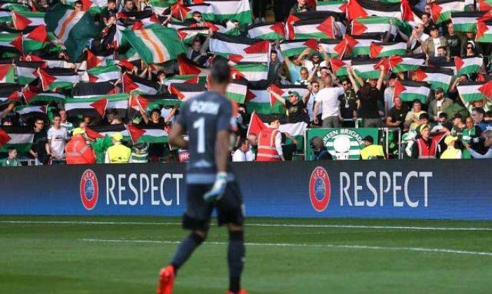 Rakyat Palestina Kibarkan Bendera Merah Putih, Suporter Celtic Kibarkan Bendera Palestina Rakyat Palestina Kibarkan Bendera Merah Putih, Suporter Celtic Kibarkan Bendera Palestina