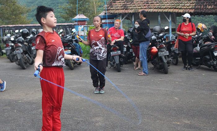 Songsong Porprov Jatim 2022, Cabor Wushu Jember Giatkan Latihan Songsong Porprov Jatim 2022, Cabor Wushu Jember Giatkan Latihan