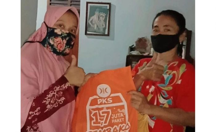 PKS Kabupaten Kediri Sukseskan Program 1,7 Juta Paket Sembako Covid-19