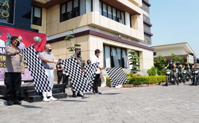 Polresta Sidoarjo Kembali Salurkan 5.000 Paket Bantuan dari Yayasan Buddha Tzu Chi