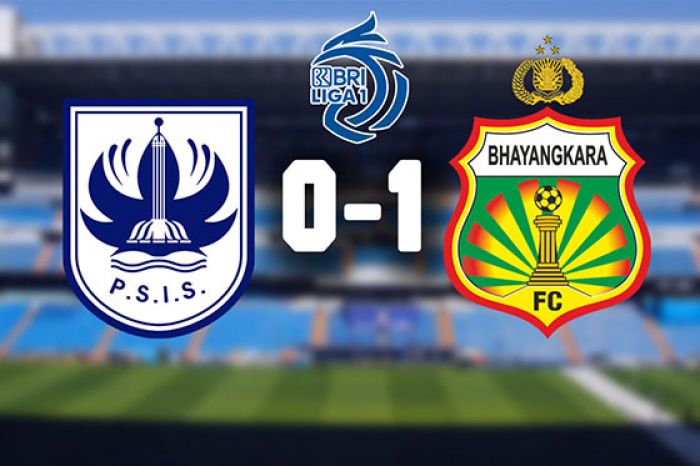 Hasil PSIS vs Bhayangkara FC: Kalah 0-1, Laskar Mahesa Jenar Perpanjang Rekor Tak Pernah Menang Hasil PSIS vs Bhayangkara FC: Kalah 0-1, Laskar Mahesa Jenar Perpanjang Rekor Tak Pernah Menang