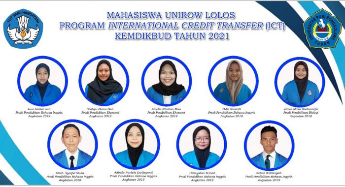 Mahasiswa Unirow Tuban Lolos Program MBKM Tingkat Internasional Mahasiswa Unirow Tuban Lolos Program MBKM Tingkat Internasional