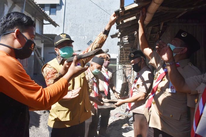 Delapan Rutilahu di Mojokerto Dipugar dalam Giat Kepanduan EJGSI 2020