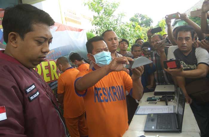 Sindikat Pelaku Pembobol ATM di Kediri Dibekuk Polisi