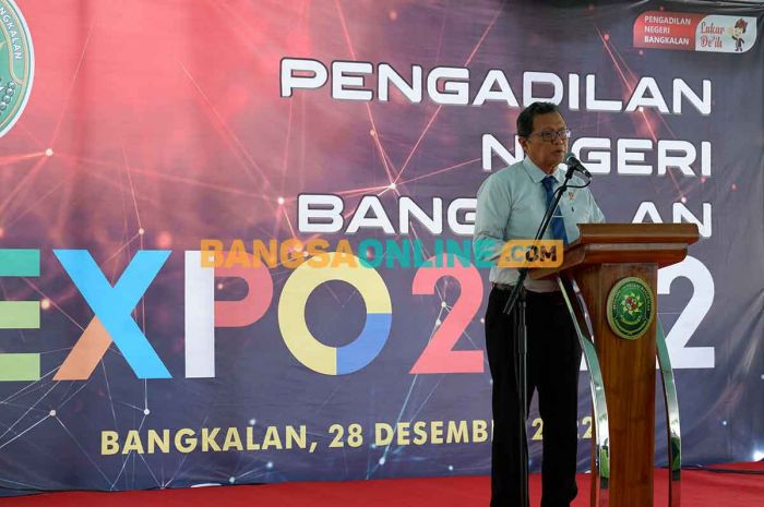 Ketua Pengadilan Tinggi Surabaya Apresiasi PN Bangkalan Expo 2022