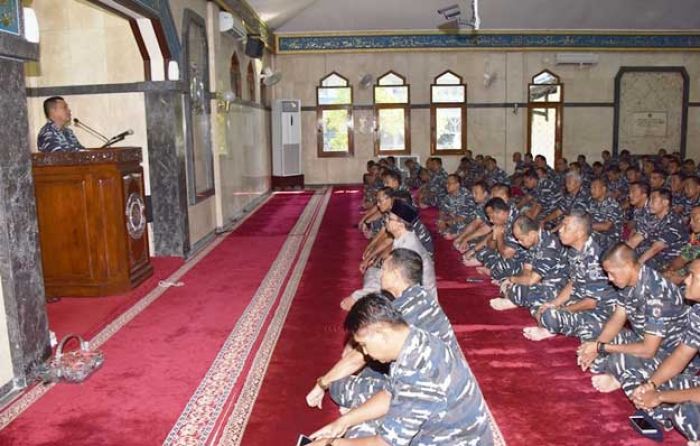 Tingkatkan Keimanan Prajurit, Koarmatim Adakan Kauseri Agama Tingkatkan Keimanan Prajurit, Koarmatim Adakan Kauseri Agama