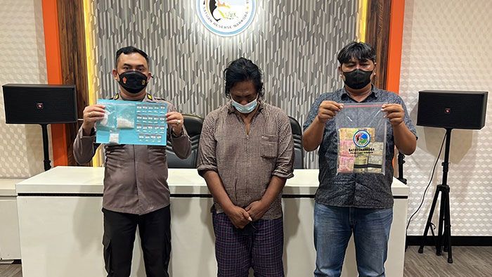 Edarkan Sabu, Warga Joyoboyo Ditangkap Polisi Edarkan Sabu, Warga Joyoboyo Ditangkap Polisi