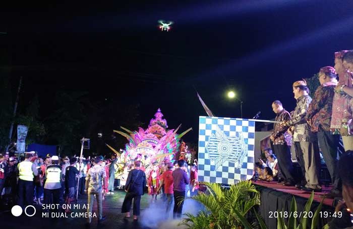Meriahnya Gebyar Festival Musik Daul Carnival 2018 di Pamekasan