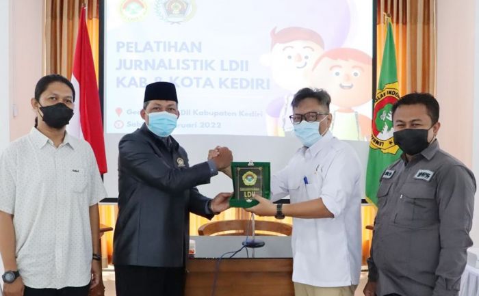 KIM LDII Kediri Dapat Pelatihan Jurnalistik dari PWI