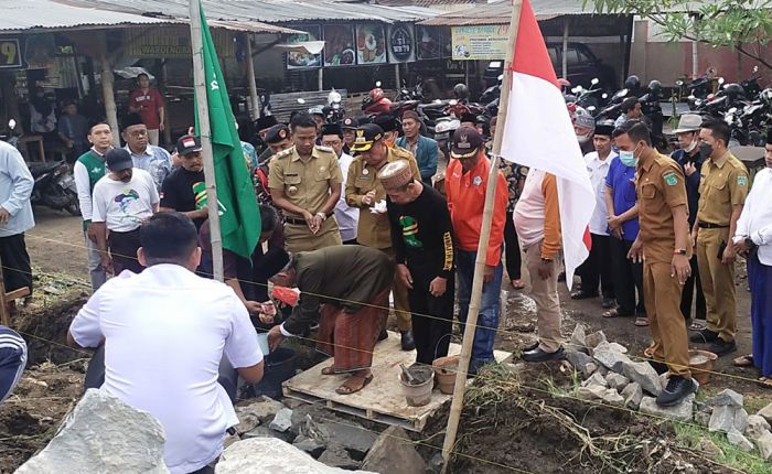 Pembangunan Gedung MWC NU Gempol Resmi Dimulai