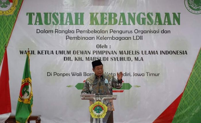 Tausiyah Kebangsaan, KH Marsudi Syuhud: Pancasila Hasil Musyawarah Muktamar NU 1936 Tausiyah Kebangsaan, KH Marsudi Syuhud: Pancasila Hasil Musyawarah Muktamar NU 1936