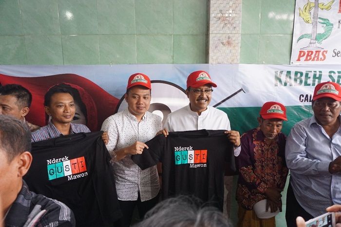 Kepincut Program Gus Ipul-Puti, Putra Tri Rismaharini akan Galang Kekuatan Milenial Kepincut Program Gus Ipul-Puti, Putra Tri Rismaharini akan Galang Kekuatan Milenial