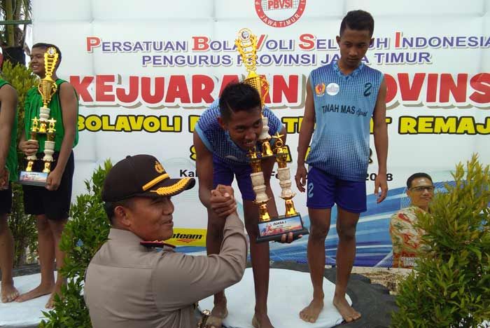 Tuan Rumah Tuban Juara Voli Pantai Kejurprov Jatim