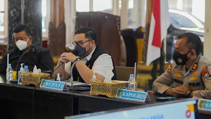 Optimis Turunkan Level PPKM, Pemkab Kediri Pantau Tiap Kecamatan Optimis Turunkan Level PPKM, Pemkab Kediri Pantau Tiap Kecamatan
