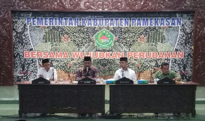 Sambut Ramadan, Plh Bupati Pamekasan Gelar Sarasehan Bareng Ulama dan Umara Sambut Ramadan, Plh Bupati Pamekasan Gelar Sarasehan Bareng Ulama dan Umara