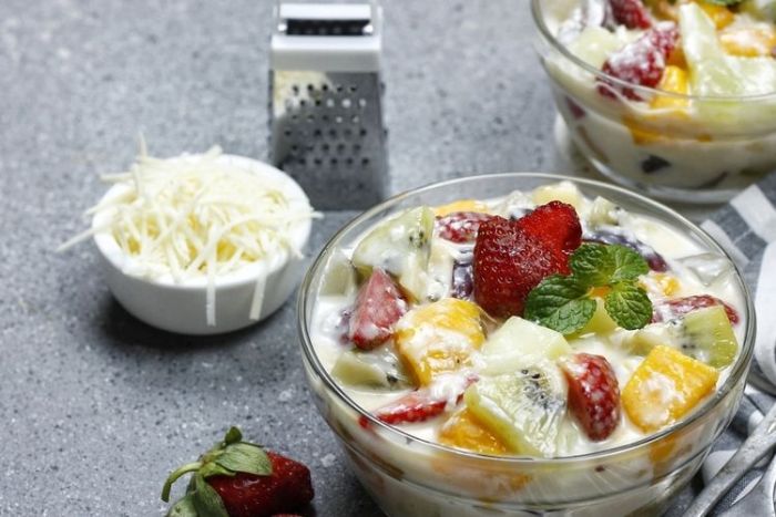Resep Salad Buah Saus Mayo dan Yogurt, Dessert Segar di Akhir Pekan Resep Salad Buah Saus Mayo dan Yogurt, Dessert Segar di Akhir Pekan