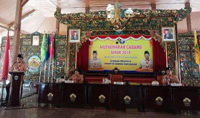 Tentukan Kepengurusan Baru, Kwarcab Gerakan Pramuka Bangkalan Gelar Muscab 2019 