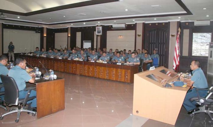 Tingkatkan Pengamanan Jelang Pemilu 2019, Pangkoarmada II Briefing para Komandan Satuan Jajaran