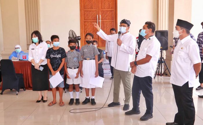 Capaian Vaksinasi Sudah 79,26 Persen, Wali Kota Pasuruan: Satu Bulan ke Depan Menuju Zona Hijau Capaian Vaksinasi Sudah 79,26 Persen, Wali Kota Pasuruan: Satu Bulan ke Depan Menuju Zona Hijau