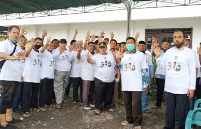 Konsolidasi Korcam dan Kordes Relawan, Kader PAN Bergerak Menangkan Kelana-Astutik