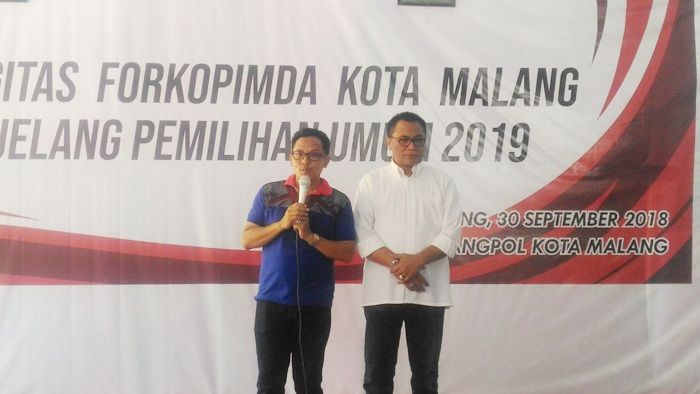 Songsong Pemilu 2019, Wali Kota Malang Imbau Supaya Tak Lengah Songsong Pemilu 2019, Wali Kota Malang Imbau Supaya Tak Lengah