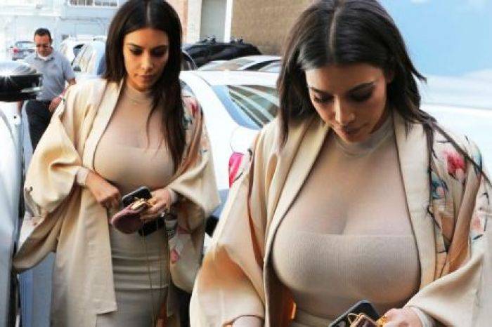 Usai Melahirkan, Kim Kardashian Pamer Dada Membusung Usai Melahirkan, Kim Kardashian Pamer Dada Membusung