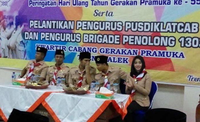 Pusdiklat dan Pengurus Brigade Penolong Kwarcab Trenggalek Dikukuhkan Pusdiklat dan Pengurus Brigade Penolong Kwarcab Trenggalek Dikukuhkan