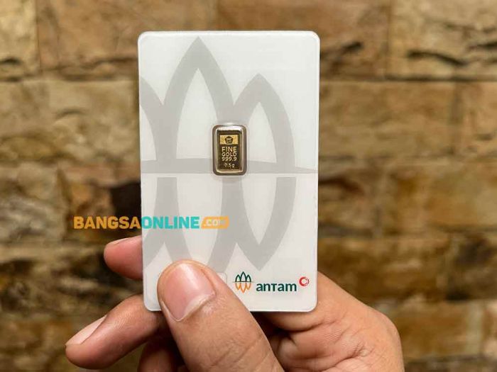 Harga Emas Antam di Awal 2026 Mulai Meroket, Dalam Sehari Naik Rp35 Ribu