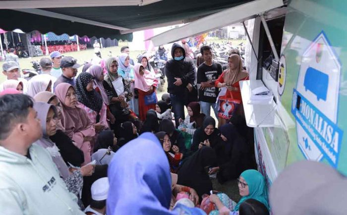 Pelayanan Adminduk Keliling Disambut Antusias Warga Sumberbaru