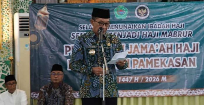 Lepas Keberangkatan 1.384 Jamaah Haji, Bupati Pamekasan Tekankan Hal ini