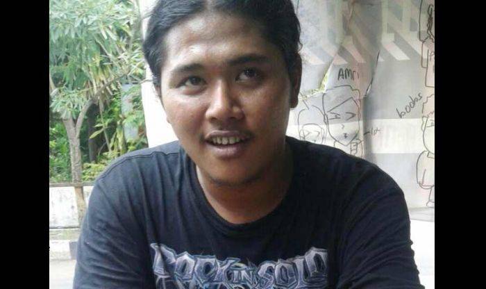 Rekam Penertiban PKL, Aktivis GMNI Unair Surabaya Digebuki