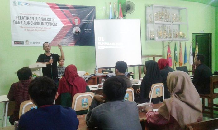 Gandeng Forwas, Puluhan Mahasiswa Unusida Ikuti Pelatihan Jurnalistik Gandeng Forwas, Puluhan Mahasiswa Unusida Ikuti Pelatihan Jurnalistik