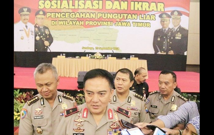 Wakapolda Jatim Pimpin Ikrar Cegah Pungutan Liar​
