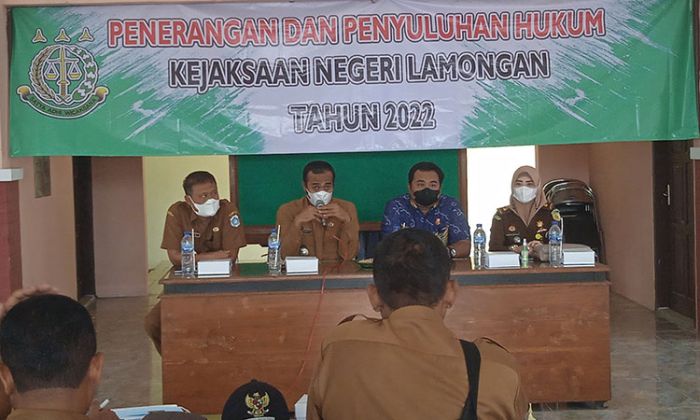 Rawan Korupsi Dana Desa, Kejari Lamongan Berikan Penyuluhan Hukum