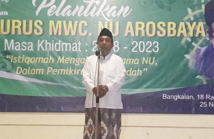 Pengurus MWC NU Arosbaya Resmi Dilantik