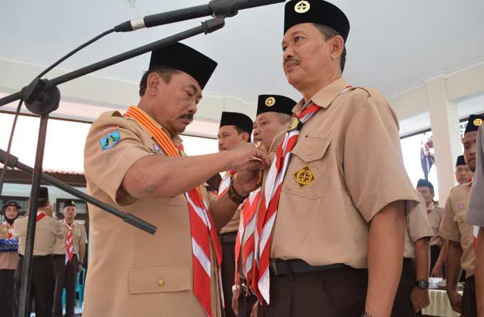 Wabup Kukuhkan Pengurus Kwartir Ranting Kecamatan Dagangan Wabup Kukuhkan Pengurus Kwartir Ranting Kecamatan Dagangan