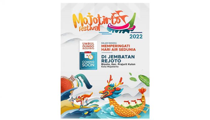 Peringati Hari Air Sedunia, Pemkot Mojokerto Gelar Mojotirto Festival