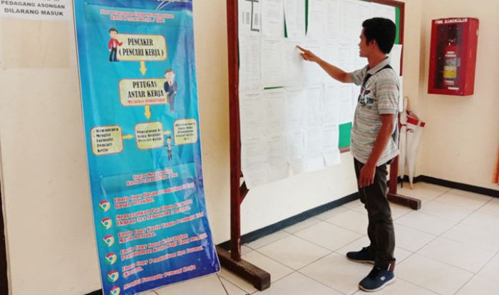 Jumlah Pencari Kerja Terdaftar AK1 di Bangkalan Tahun 2019 Menurun Drastis Jumlah Pencari Kerja Terdaftar AK1 di Bangkalan Tahun 2019 Menurun Drastis