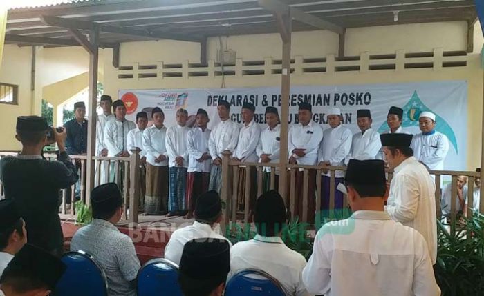 Baguss Bersatu Deklarasi Dukungan pada Capres 01 di PP Salafiyyah Syafiiyah Bangkalan