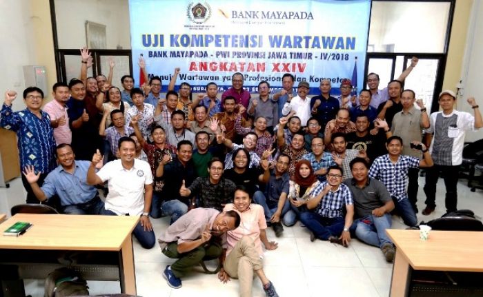 Gelar UKW ke-24, PWI Jatim Terbanyak dan Mengungguli Provinsi Lain