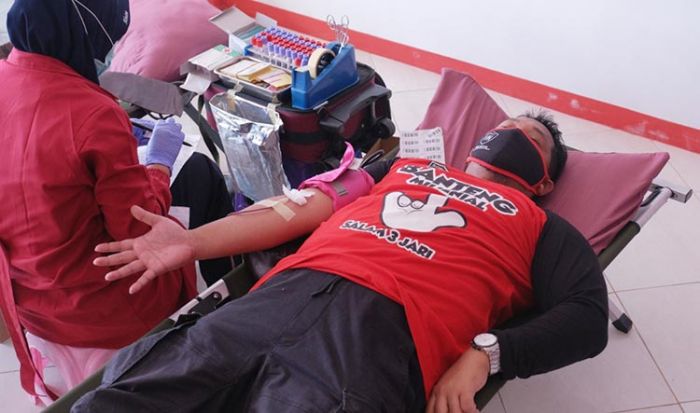 Donor Darah yang Digelar DPC PDIP Pasuruan Hasilkan 101 Kantong Darah