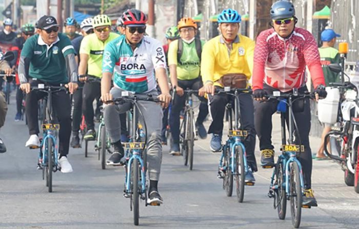 Perkuat Sinergitas, Forkopimda Sidoarjo Gelar Gowes Bareng Perkuat Sinergitas, Forkopimda Sidoarjo Gelar Gowes Bareng
