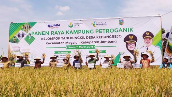Petrokimia Panen Raya Kampung Organik di Jombang