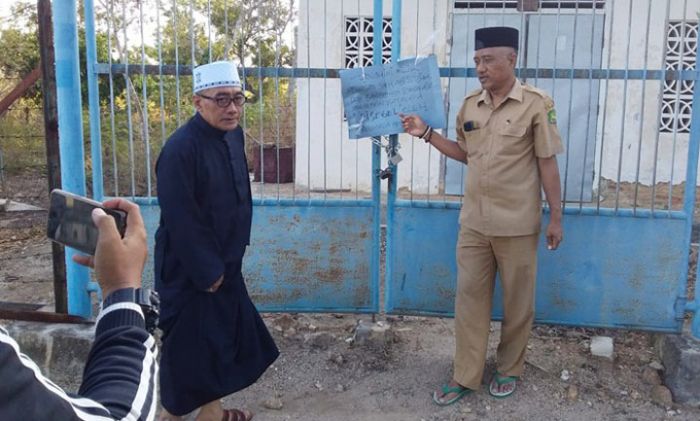 Izin Belum Jelas, Pemilik Lahan di Sumenep Segel Pompa Air PDAM