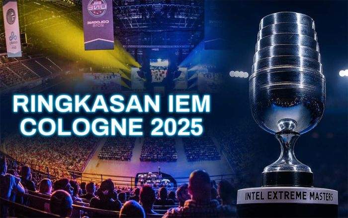 Ringkasan IEM Cologne 2025: Vitality Gagal Pertahankan Gelar Juara, Spirit Singkirkan MOUZ Ringkasan IEM Cologne 2025: Vitality Gagal Pertahankan Gelar Juara, Spirit Singkirkan MOUZ
