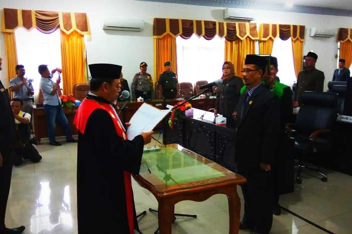 Suyono Gantikan Posisi Umar Faruq sebagai Wakil Ketua DPRD Kota Mojokerto Sisa Jabatan 2014-2019