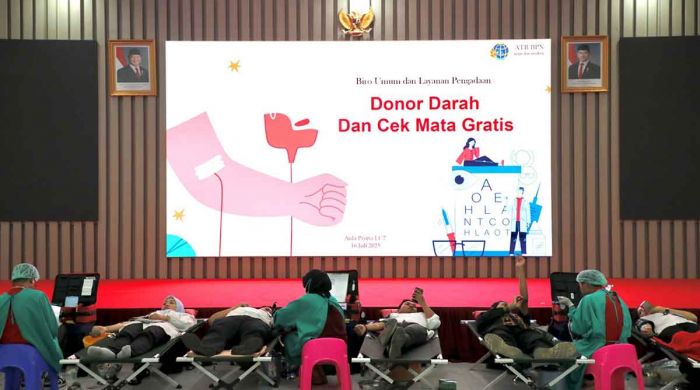 Donor Darah Rutin Kementerian ATR/BPN Disambut Antusias, Wujud Kepedulian dan Kesehatan Pegawai Donor Darah Rutin Kementerian ATR/BPN Disambut Antusias, Wujud Kepedulian dan Kesehatan Pegawai