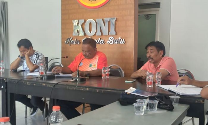 KONI Kota Batu Usulkan Perbaikan GOR Gajah Mada dan Stadion Brantas